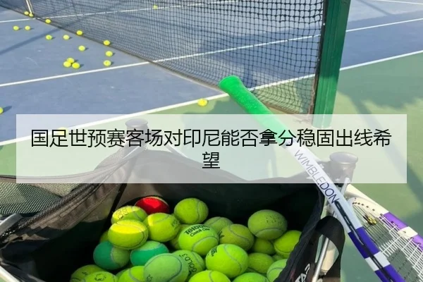 国足世预赛客场对印尼能否拿分稳固出线希望